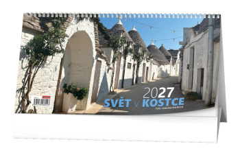 Stolní kalendář - Svět v kostce