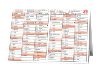 Stříškový kalendář