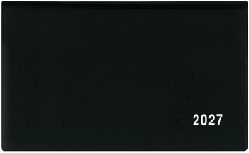 Týdenní diář - Cyril - PVC - černá