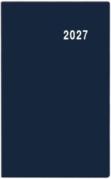 Týdenní diář - Gustav - PVC - modrá