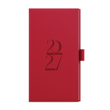 Týdenní diář - Jakub - Deny - kapesní - červená