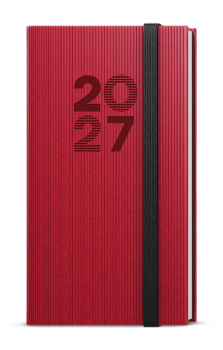 Týdenní diář - Jakub - Vigo - kapesní - červená