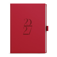 Týdenní diář - Oskar - Deny - A5 - červená