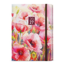 Týdenní diář - Oskar - Lamino - A5 - Máky