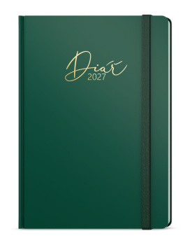 Týdenní diář - Oskar - Luxi - A5 - zelená