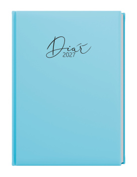 Týdenní diář - Oskar - Pastel - A5 - modrá