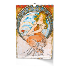 Nástěnný kalendář A3 - Alfons Mucha 2027